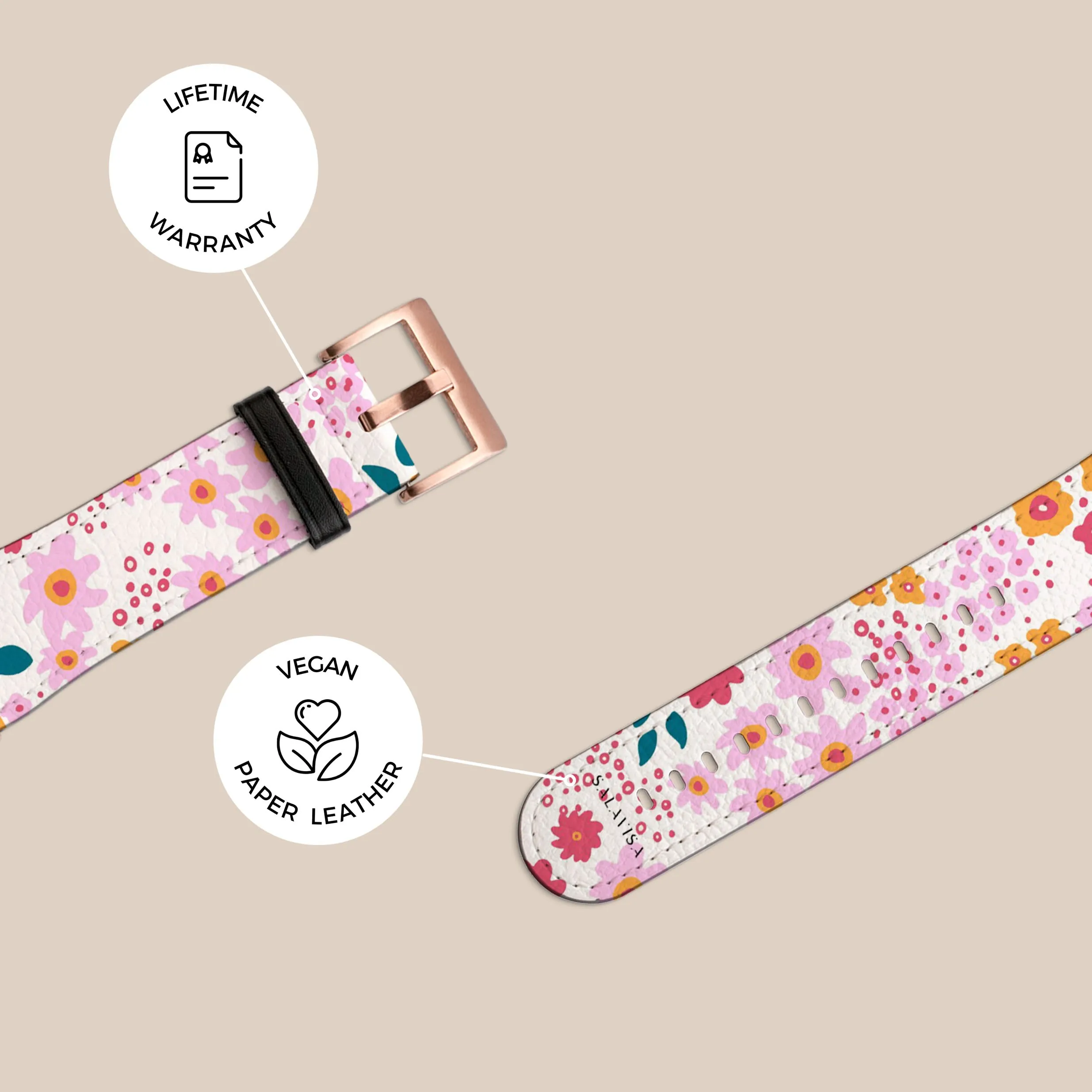 Trendy 2025 Spring Ditsy Galaxy Watch Band  Almost Sold Out!