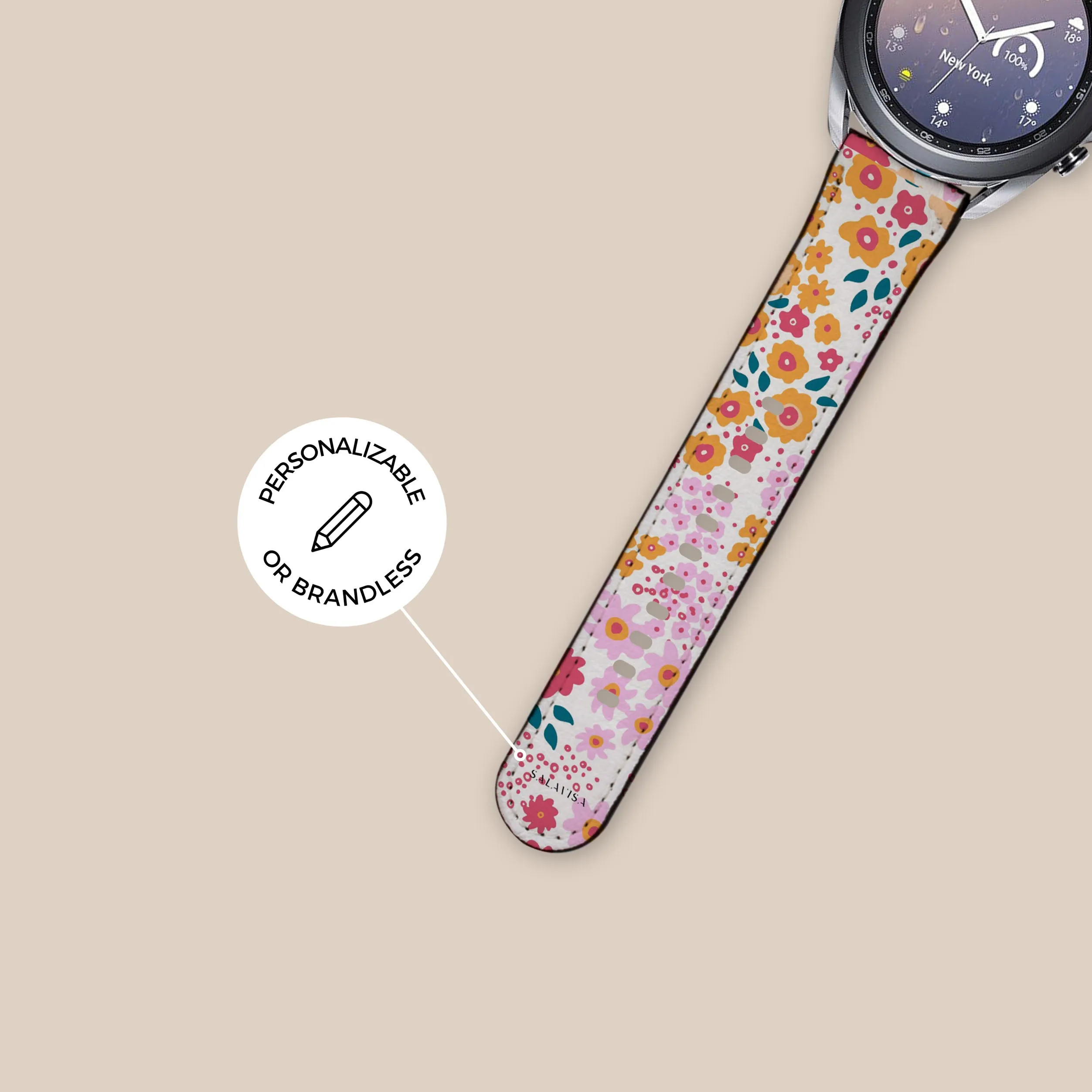 Trendy 2025 Spring Ditsy Galaxy Watch Band  Almost Sold Out!