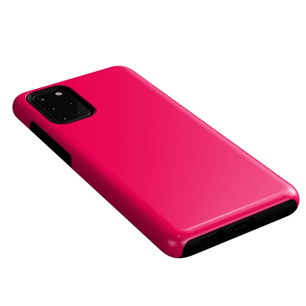 Trendy 2025 Think Pink | Solid Neon Pink Samsung Case  Going Fast!