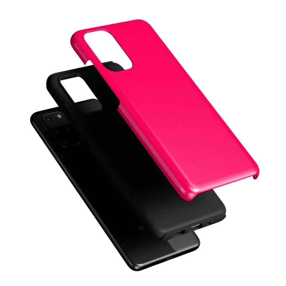 Trendy 2025 Think Pink | Solid Neon Pink Samsung Case  Going Fast!