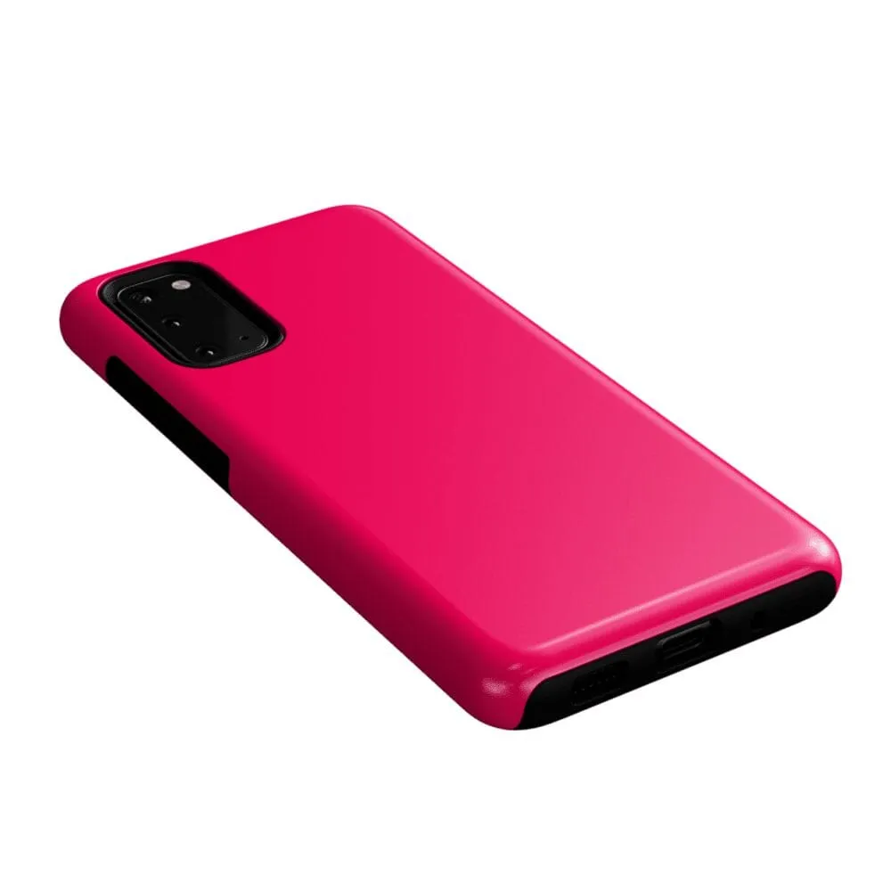 Trendy 2025 Think Pink | Solid Neon Pink Samsung Case  Going Fast!