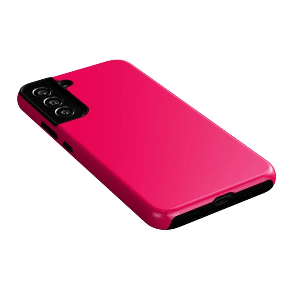 Trendy 2025 Think Pink | Solid Neon Pink Samsung Case  Going Fast!