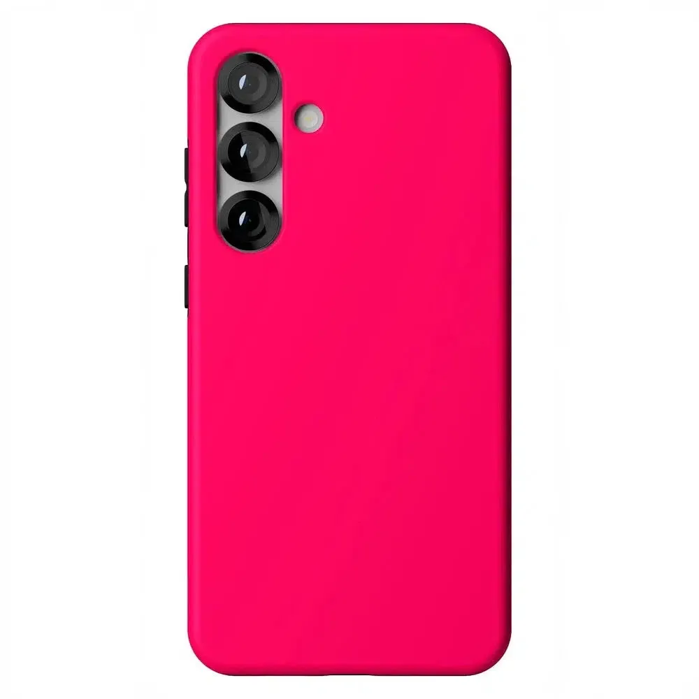 Trendy 2025 Think Pink | Solid Neon Pink Samsung Case  Going Fast!