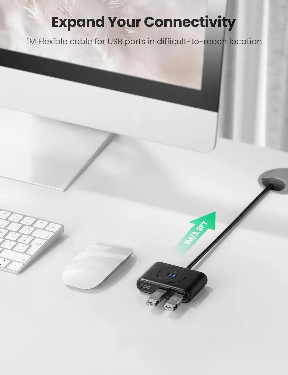 Trendy 2025 UGREEN 4-in-1 USB 3.0 Data Hub  Limited Release!