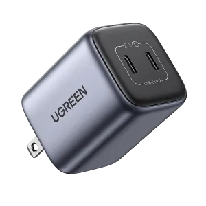 Trendy 2025 UGREEN Nexode 45W USB C GaN iphone Charger-2 Ports Wall Charger  Today Only!