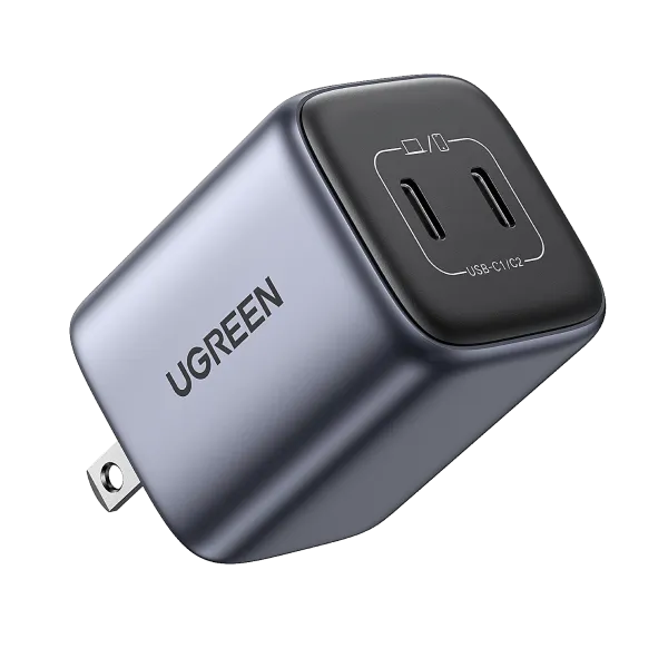 Trendy 2025 UGREEN Nexode 45W USB C GaN iphone Charger-2 Ports Wall Charger  Today Only!