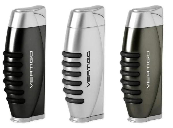 Trendy 2025 Vertigo Blitz Single Torch Lighter w/ Fold-Out Punch  Almost Sold Out!