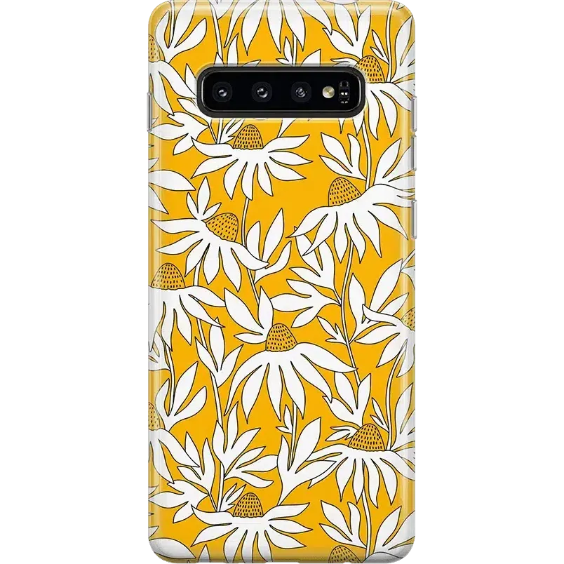 Trendy 2025 Wild About You | Yellow Floral Samsung Case  Today Only!