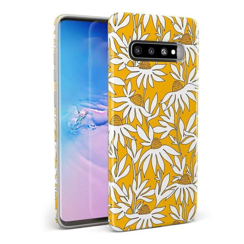 Trendy 2025 Wild About You | Yellow Floral Samsung Case  Today Only!