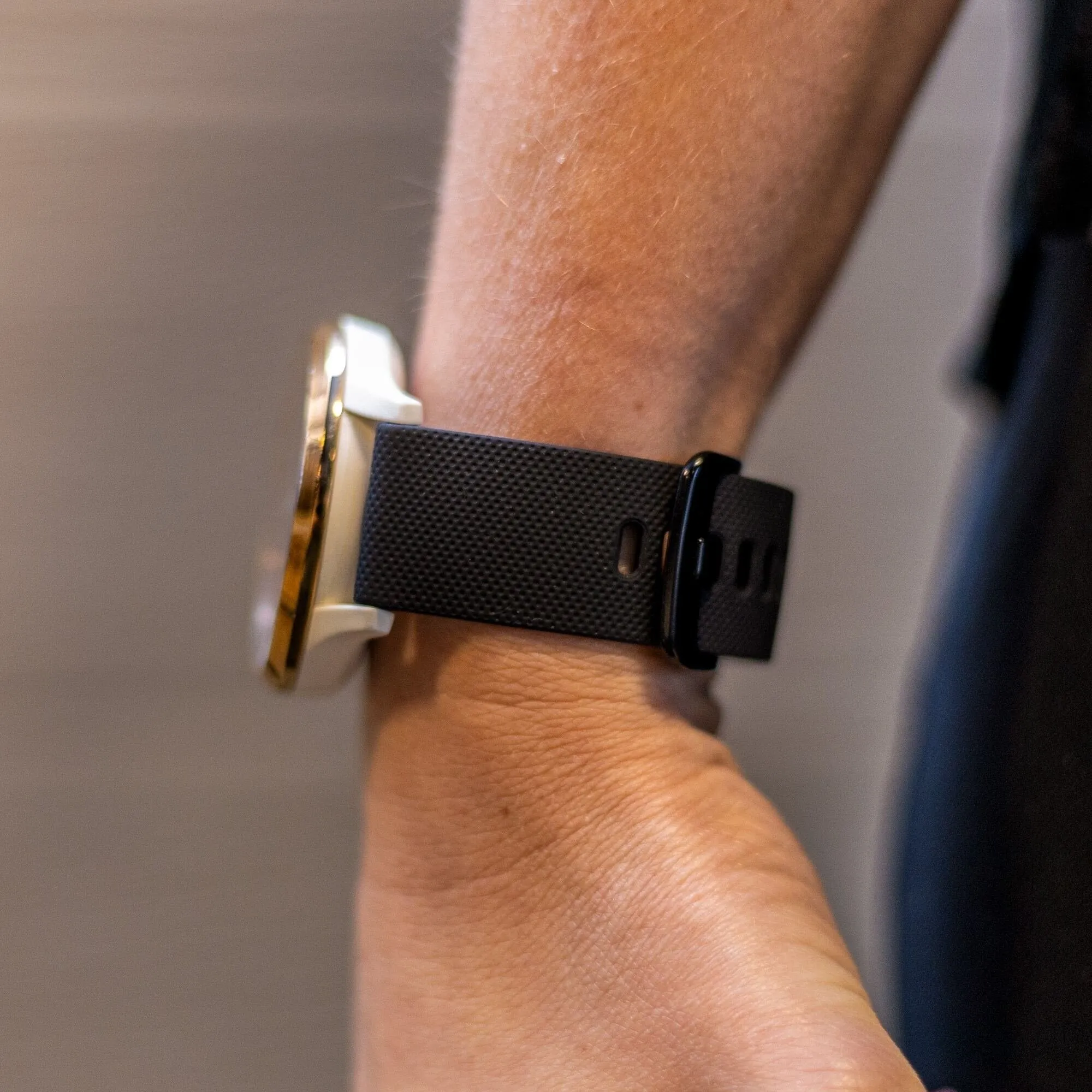 Trendy 2025 Xiaomi Amazfit GTS Premium Silicone Strap (Black)  Limited Availability!