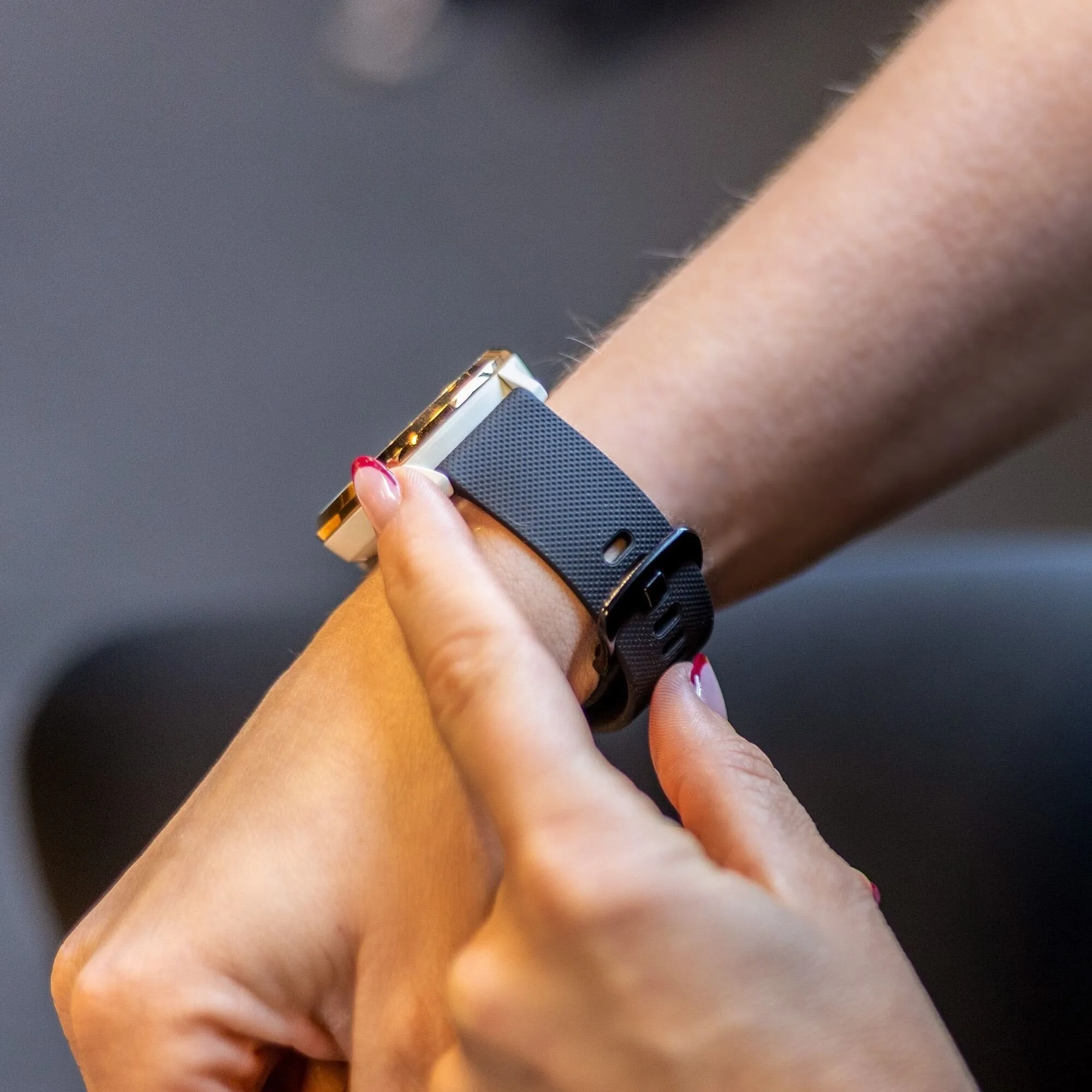 Trendy 2025 Xiaomi Amazfit GTS Premium Silicone Strap (Black)  Limited Availability!