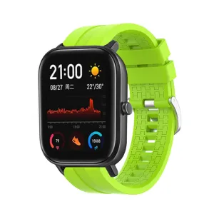 Trendy 2025 Xiaomi Amazfit GTS Silicone Strap Extreme (Lime)  Today Only!