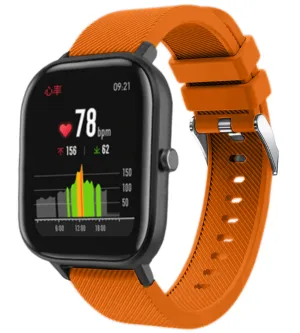 Trendy 2025 Xiaomi Amazfit GTS Silicone Strap (Orange)  Limited Availability!