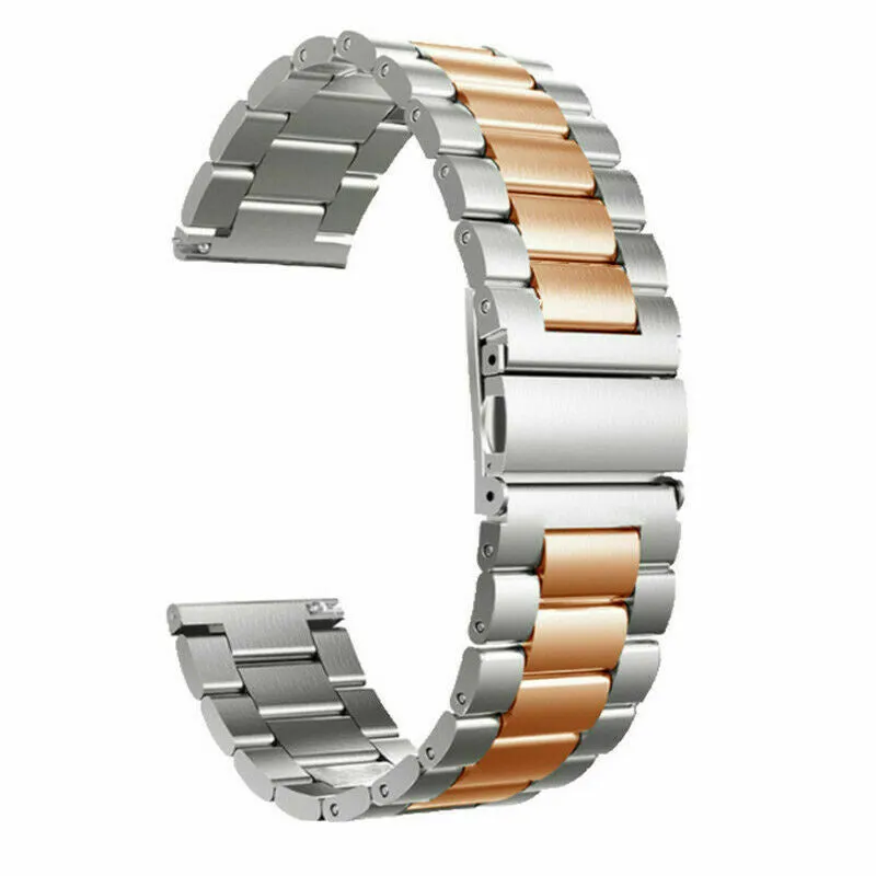 Trendy 2025 Xiaomi Amazfit GTS Steel Strap (Silver/Rose Gold)  Today Only!