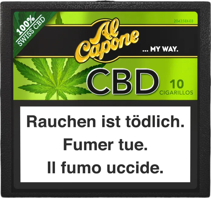VIP Favorite Al Capone CBD Cigarillos 10 Piece(s)  Limited Availability!