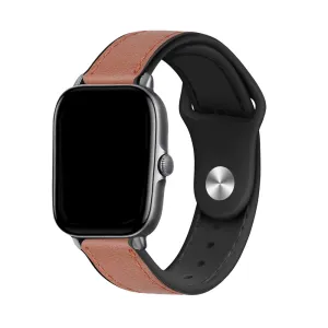 VIP Favorite Amazfit GTS 2 Hybrid Leather Strap (Light Brown)  Dont Miss Out!