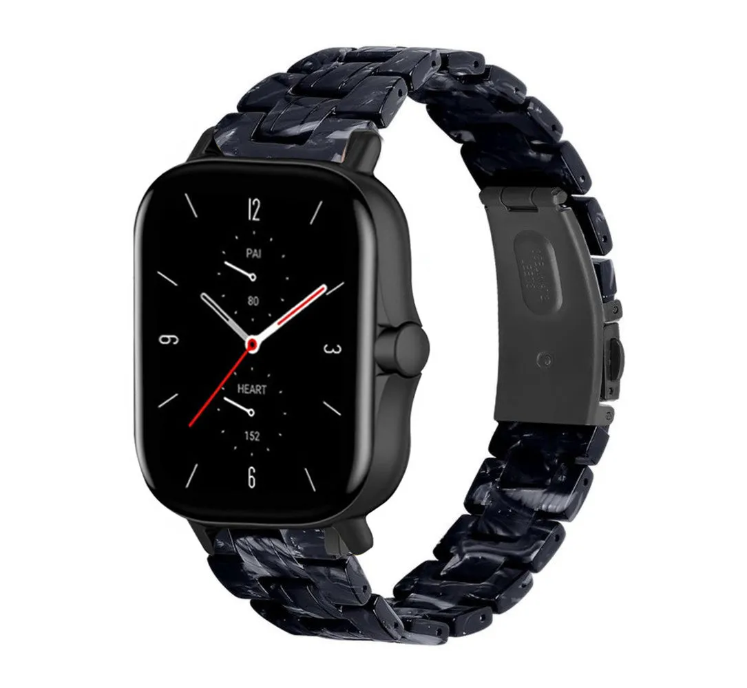 VIP Favorite Amazfit GTS 2 Resin Strap (Black/White)  Ends Soon!