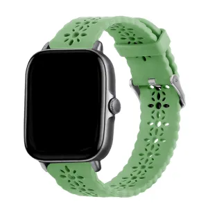 VIP Favorite Amazfit GTS 2 Silicone Strap Patterned (Green)  Today Only!