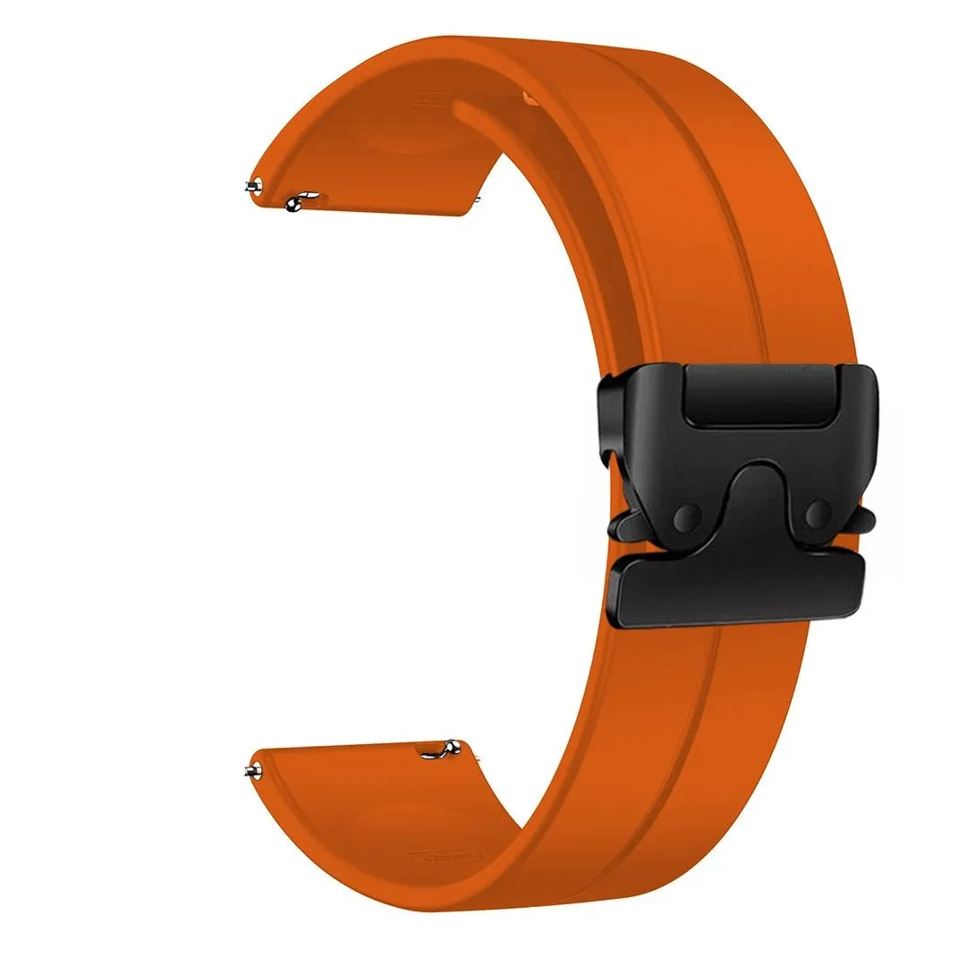 VIP Favorite Amazfit GTS 2 Silicone Strap with P-Buckle (Orange)  Dont Miss Out!