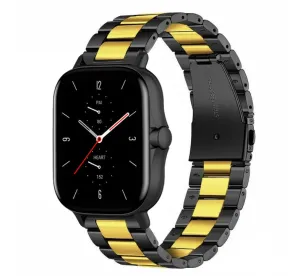 VIP Favorite Amazfit GTS 2 Steel Strap (Black/Gold)  Ends Soon!