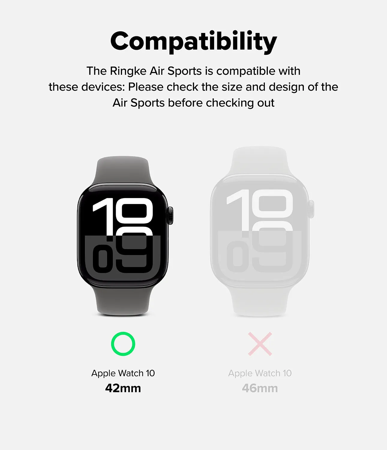 VIP Favorite Apple Watch 10 (42mm) Case | Air Sports  Ends Soon!
