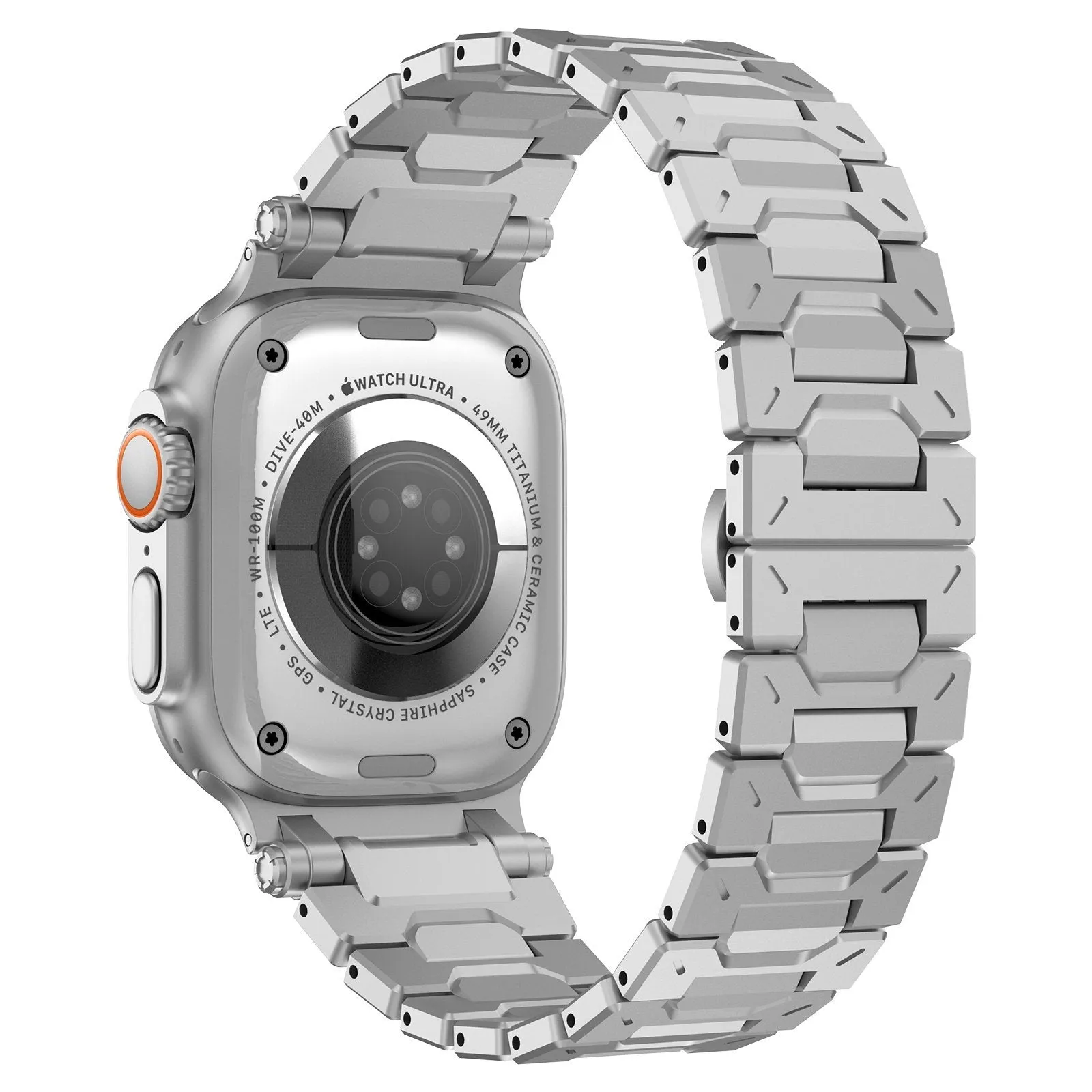 VIP Favorite Apple Watch 'Explorer' Premium Steel Strap (Silver)  Dont Miss Out!