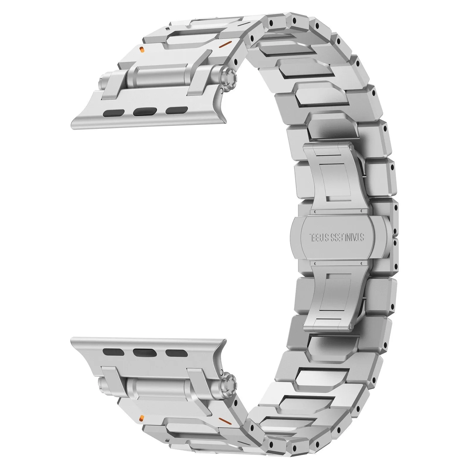 VIP Favorite Apple Watch 'Explorer' Premium Steel Strap (Silver)  Dont Miss Out!
