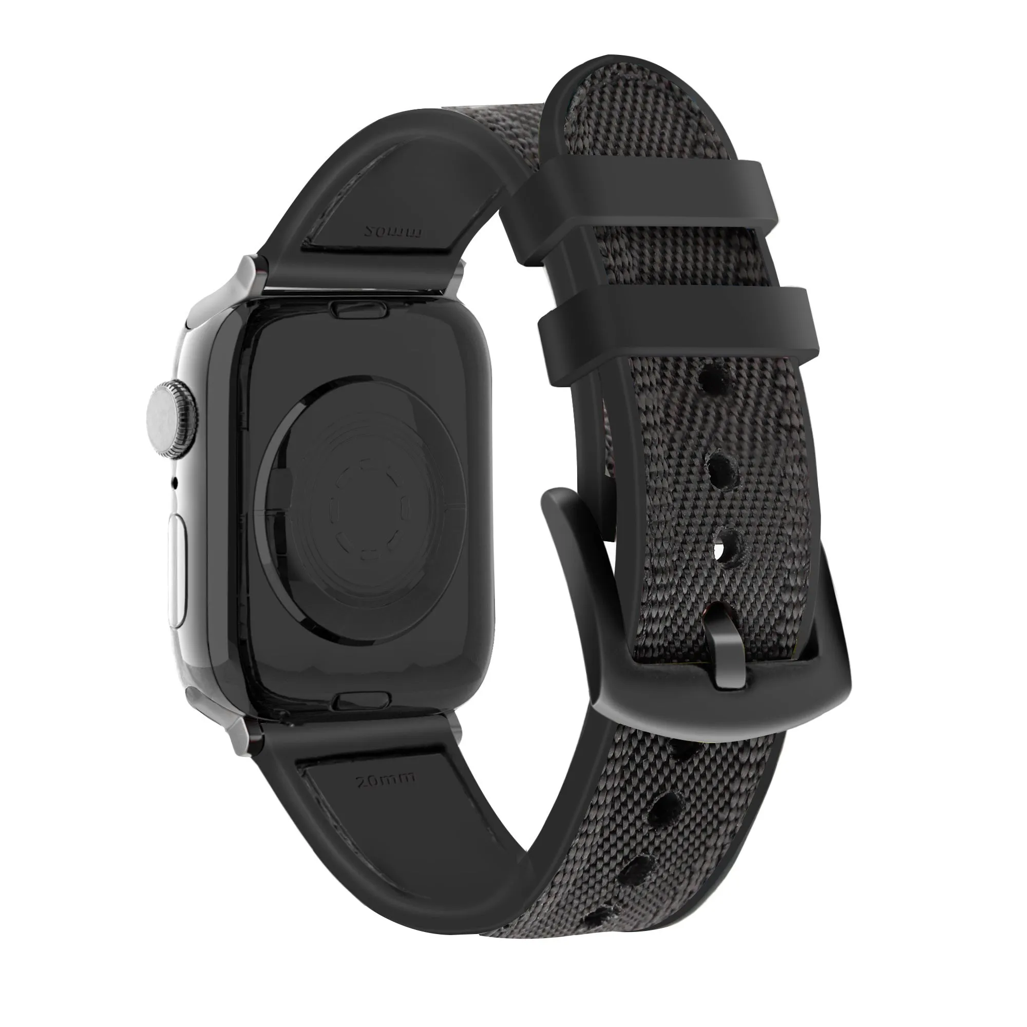 VIP Favorite Apple Watch Hybrid Nylon Strap (Black)  Last Chance!