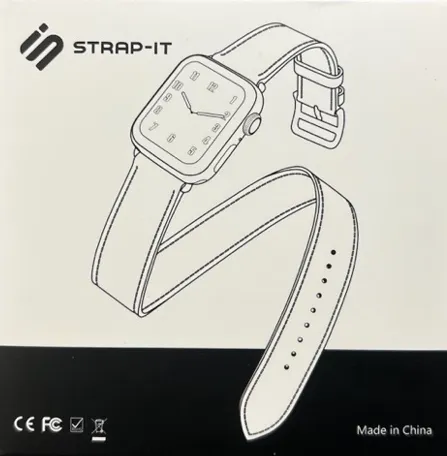 VIP Favorite Apple Watch Leather Double Tour Strap (Grey)  Dont Miss Out!
