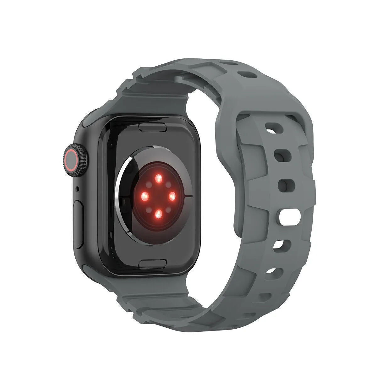 VIP Favorite Apple Watch Silicone Armour Strap (Dark Gray)  Limited Availability!