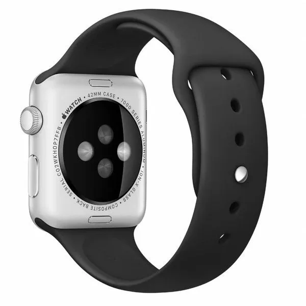 VIP Favorite Apple Watch Silicone Strap (Black)  Last Chance!