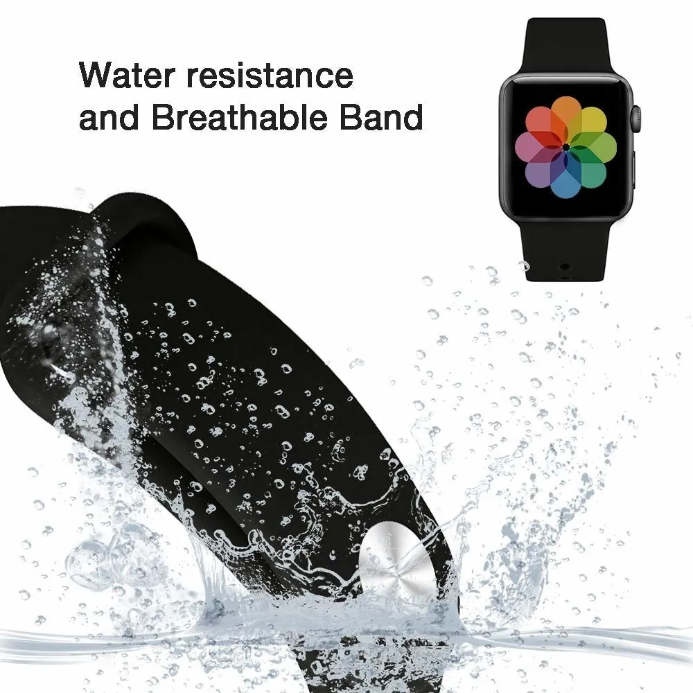VIP Favorite Apple Watch Silicone Strap (Black)  Last Chance!