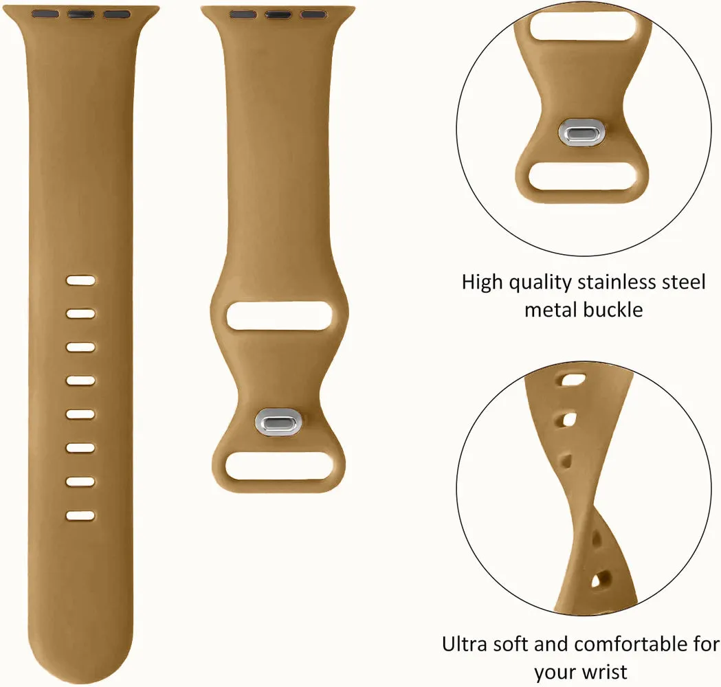 VIP Favorite Apple Watch Silicone Strap Classic (Walnut)  Limited Stock!