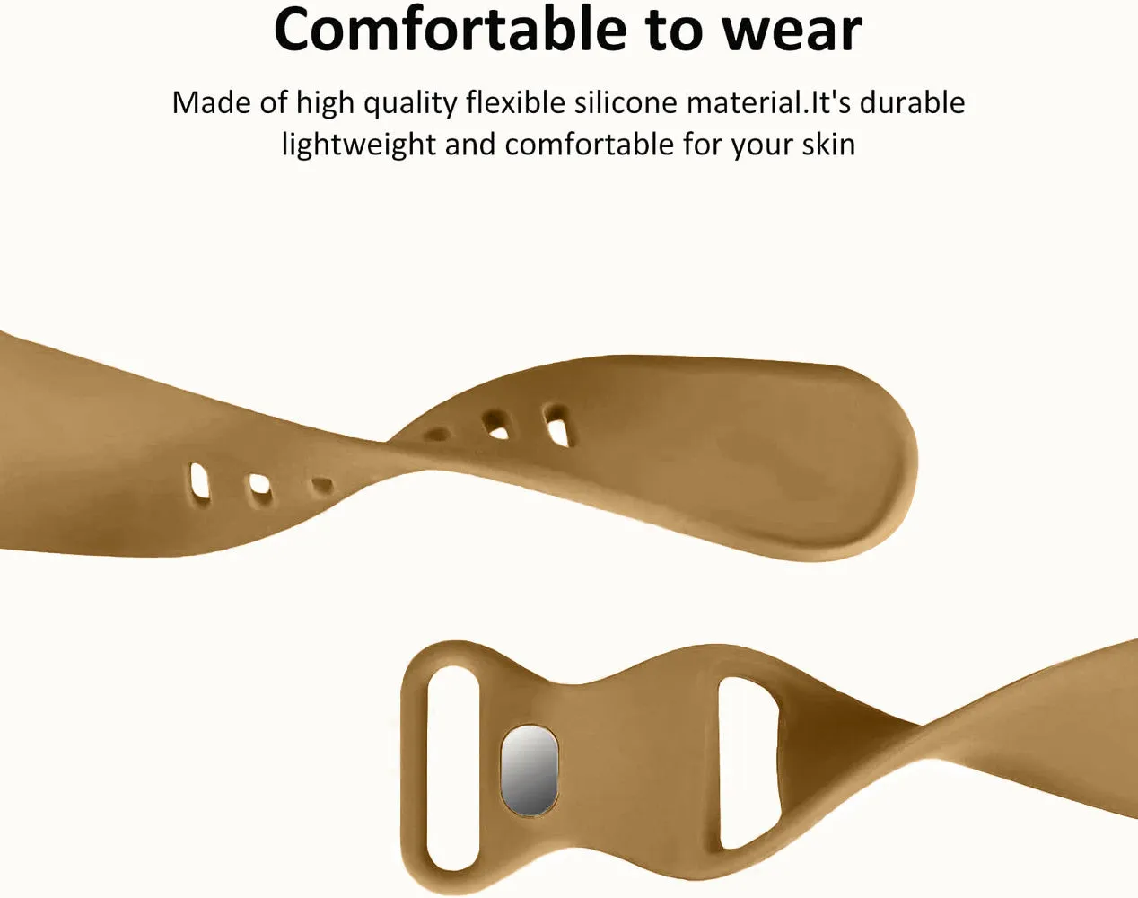 VIP Favorite Apple Watch Silicone Strap Classic (Walnut)  Limited Stock!