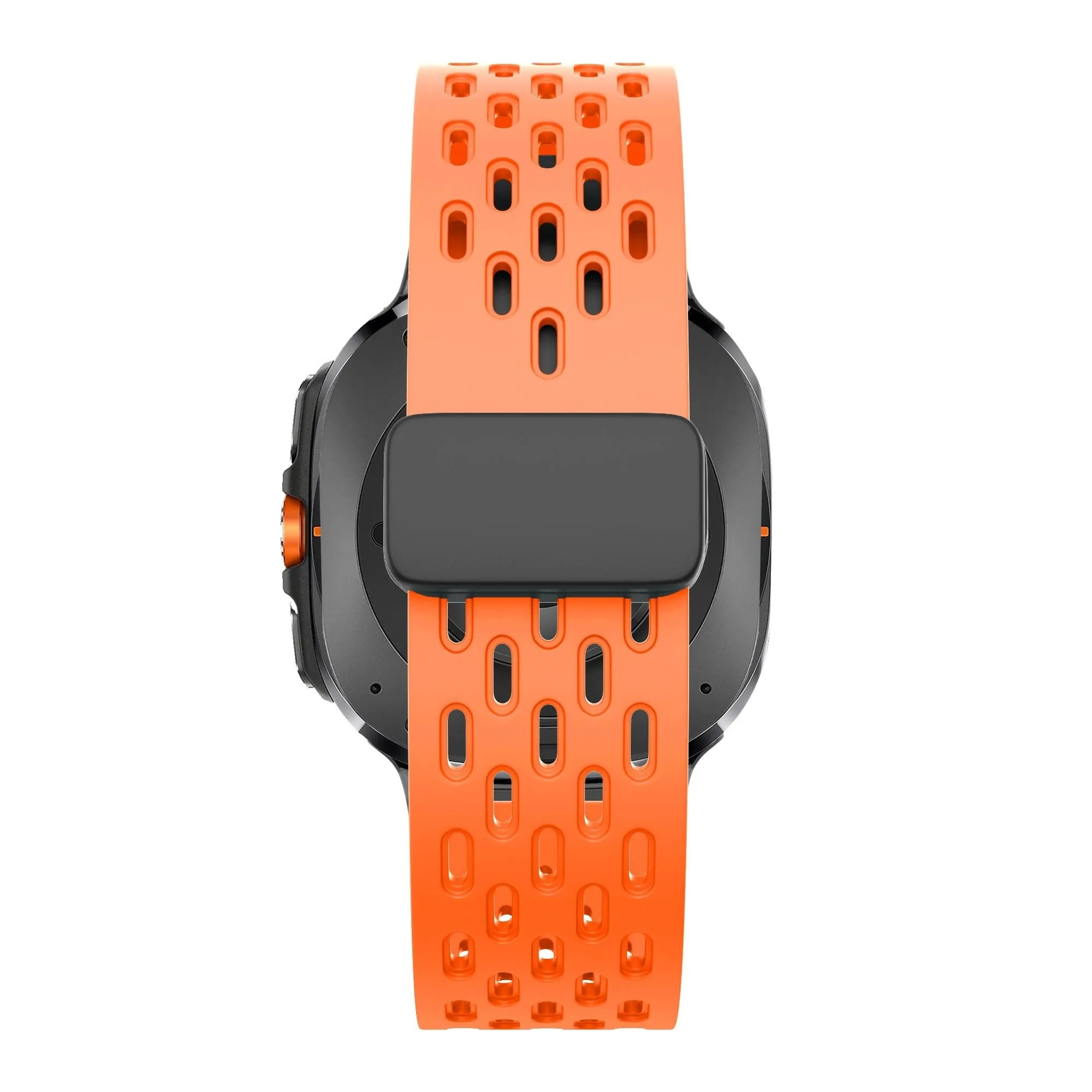 VIP Favorite Bandz Samsung Galaxy Watch Ultra D-buckle Sport Strap 'Air' (Orange)  Going Fast!