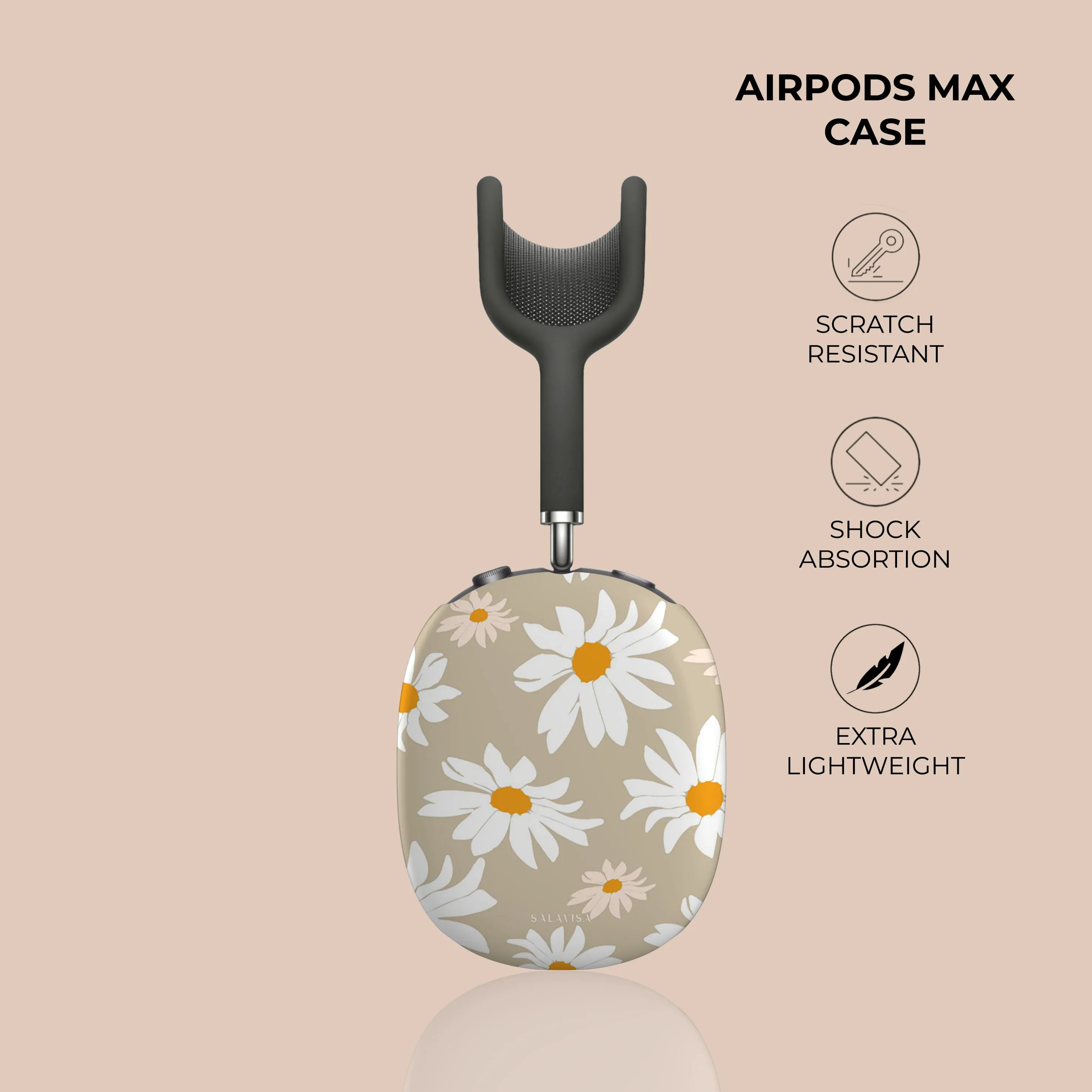 VIP Favorite Beige Daisy AirPods Max Case  Last Few Pieces!