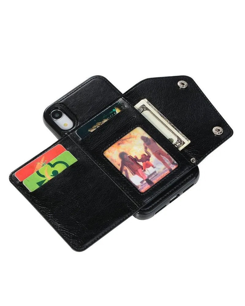 VIP Favorite Black Vegan Leather | Wallet Case  Limited Availability!