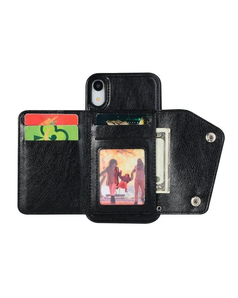 VIP Favorite Black Vegan Leather | Wallet Case  Limited Availability!
