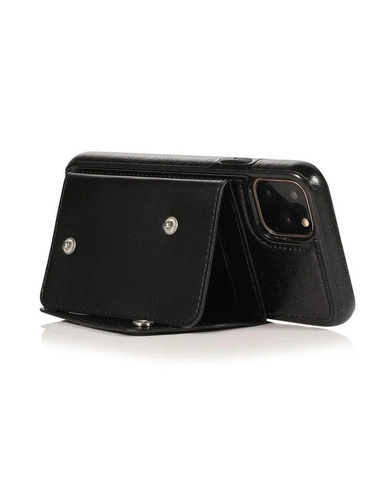 VIP Favorite Black Vegan Leather | Wallet Case  Limited Availability!