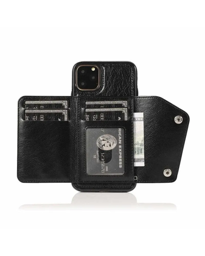 VIP Favorite Black Vegan Leather | Wallet Case  Limited Availability!