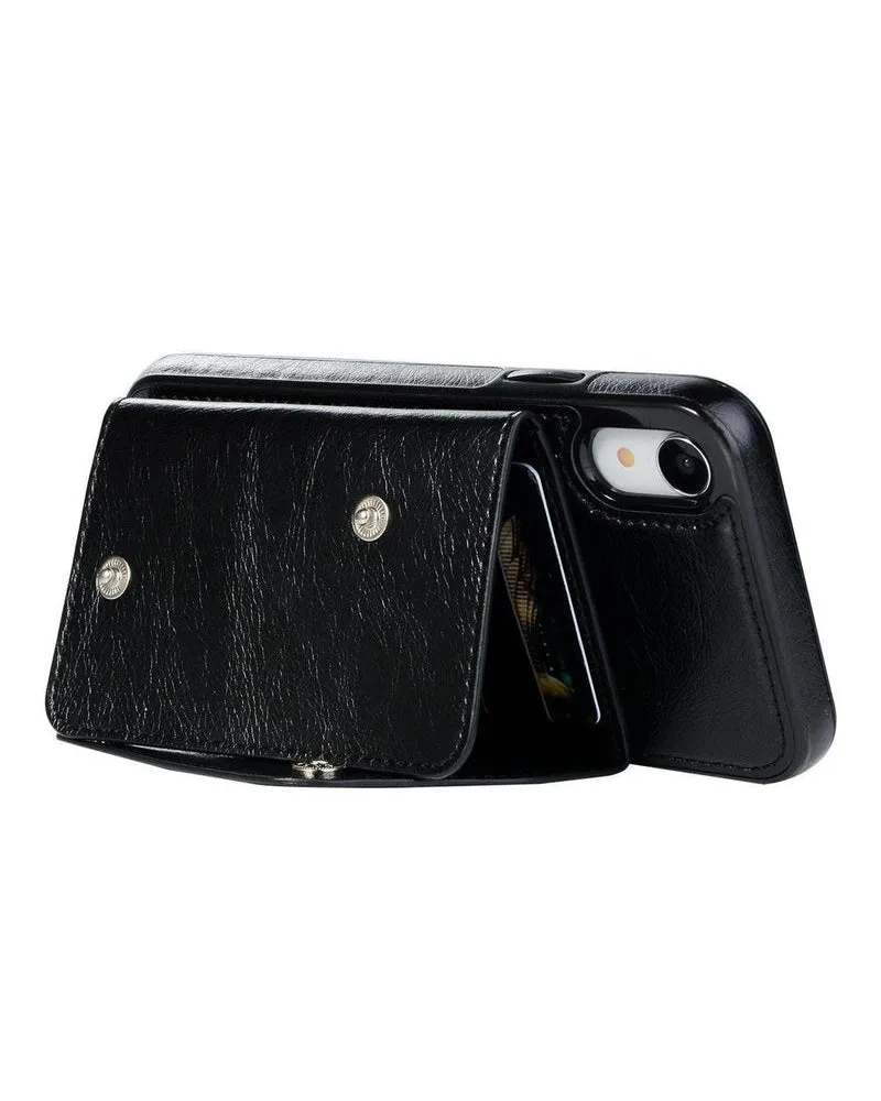 VIP Favorite Black Vegan Leather | Wallet Case  Limited Availability!