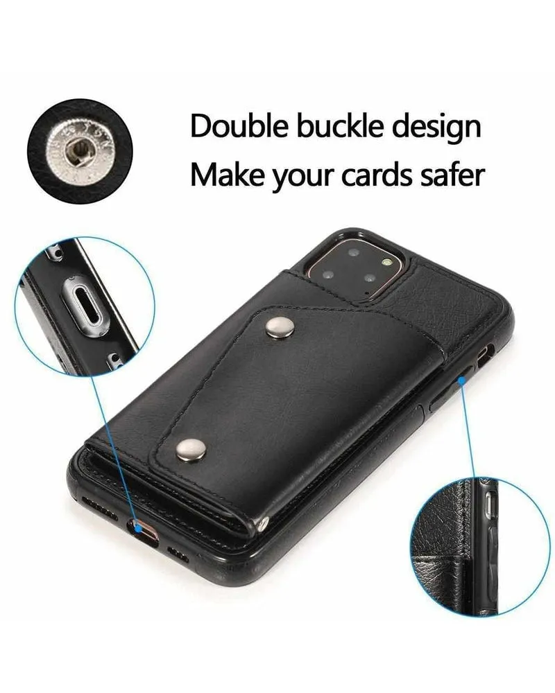 VIP Favorite Black Vegan Leather | Wallet Case  Limited Availability!
