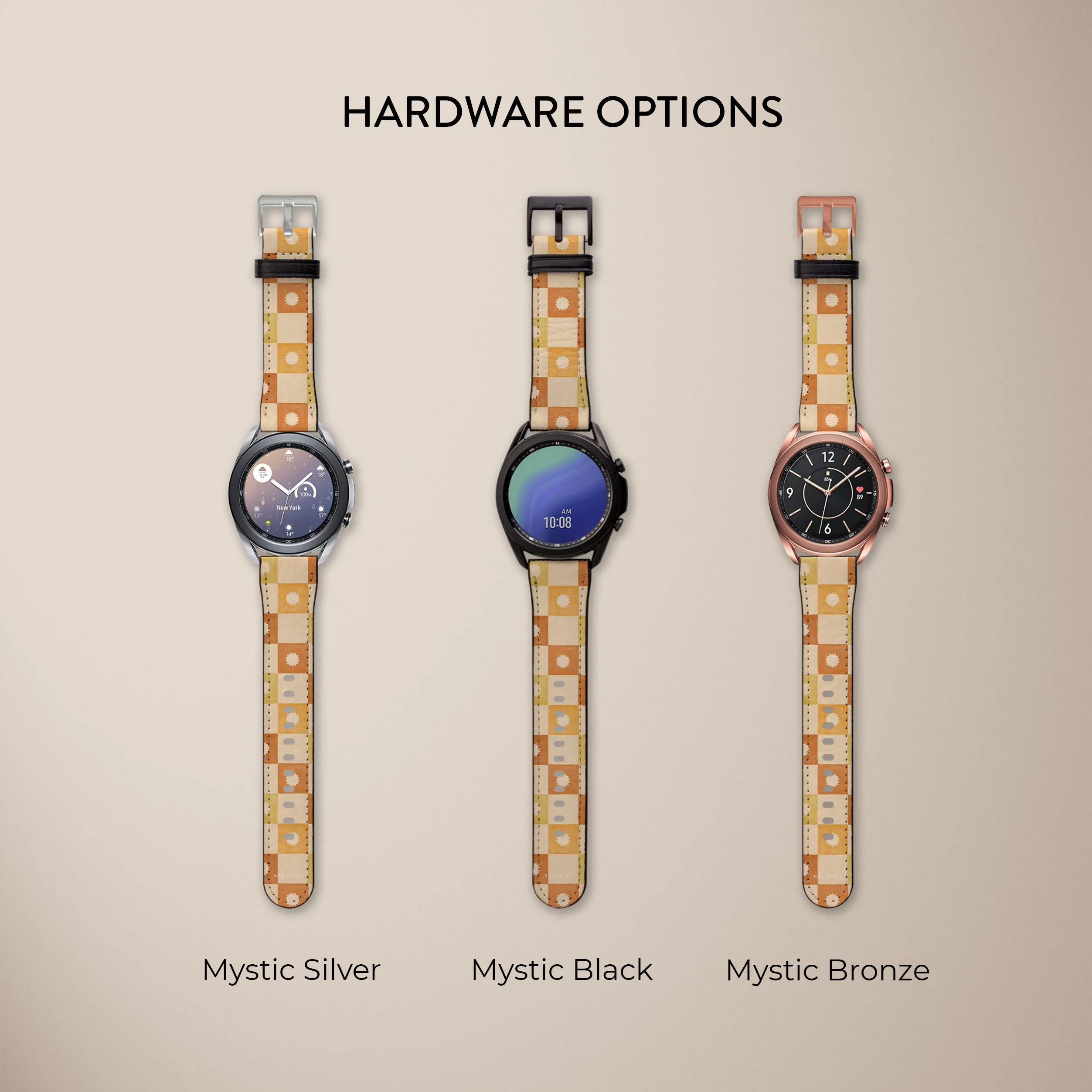 VIP Favorite Checkered Elegance Galaxy Watch Band  Limited Stock!