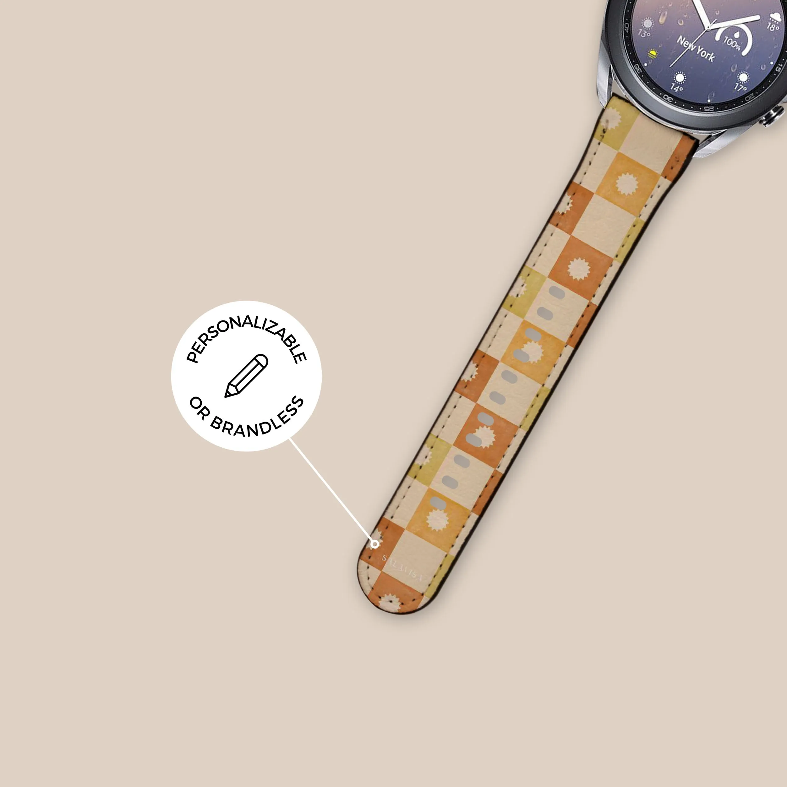 VIP Favorite Checkered Elegance Galaxy Watch Band  Limited Stock!