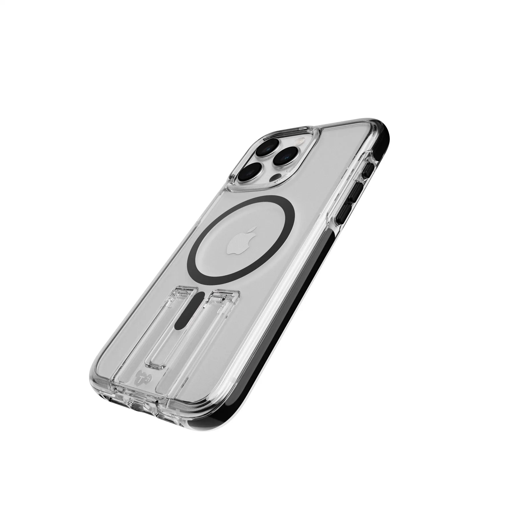VIP Favorite EvoCrystal Kick - Apple iPhone 15 Pro Max Case MagSafe Compatible - Clear Black  Limited Release!