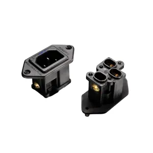 VIP Favorite Furutech FI-09 NCF (R) - 15A 250V AC INLET/ Nylon body with NCF technology (Each)  Almost Sold Out!