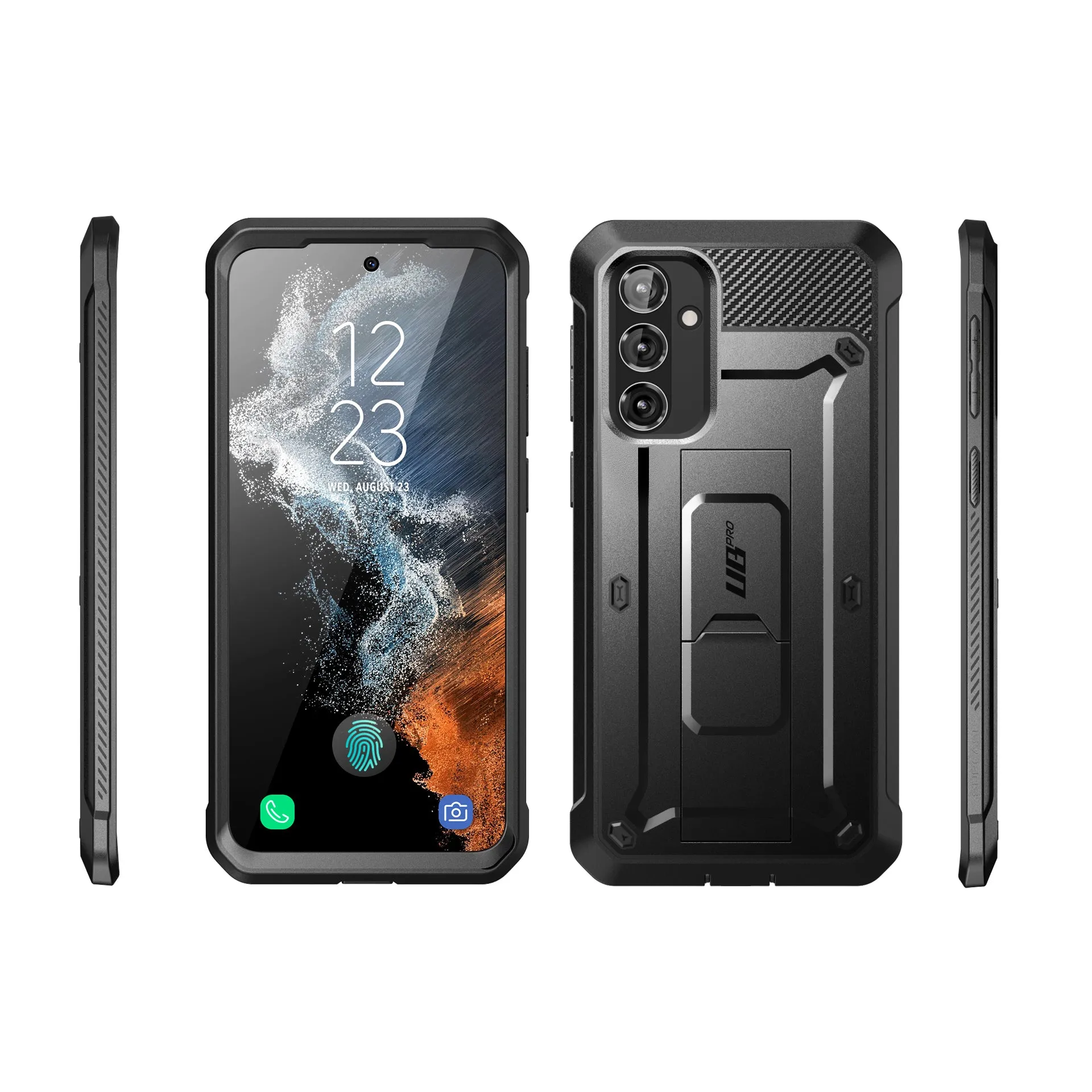 VIP Favorite Galaxy A54 Unicorn Beetle PRO Rugged Holster Case-Black  Stylish & Comfortable