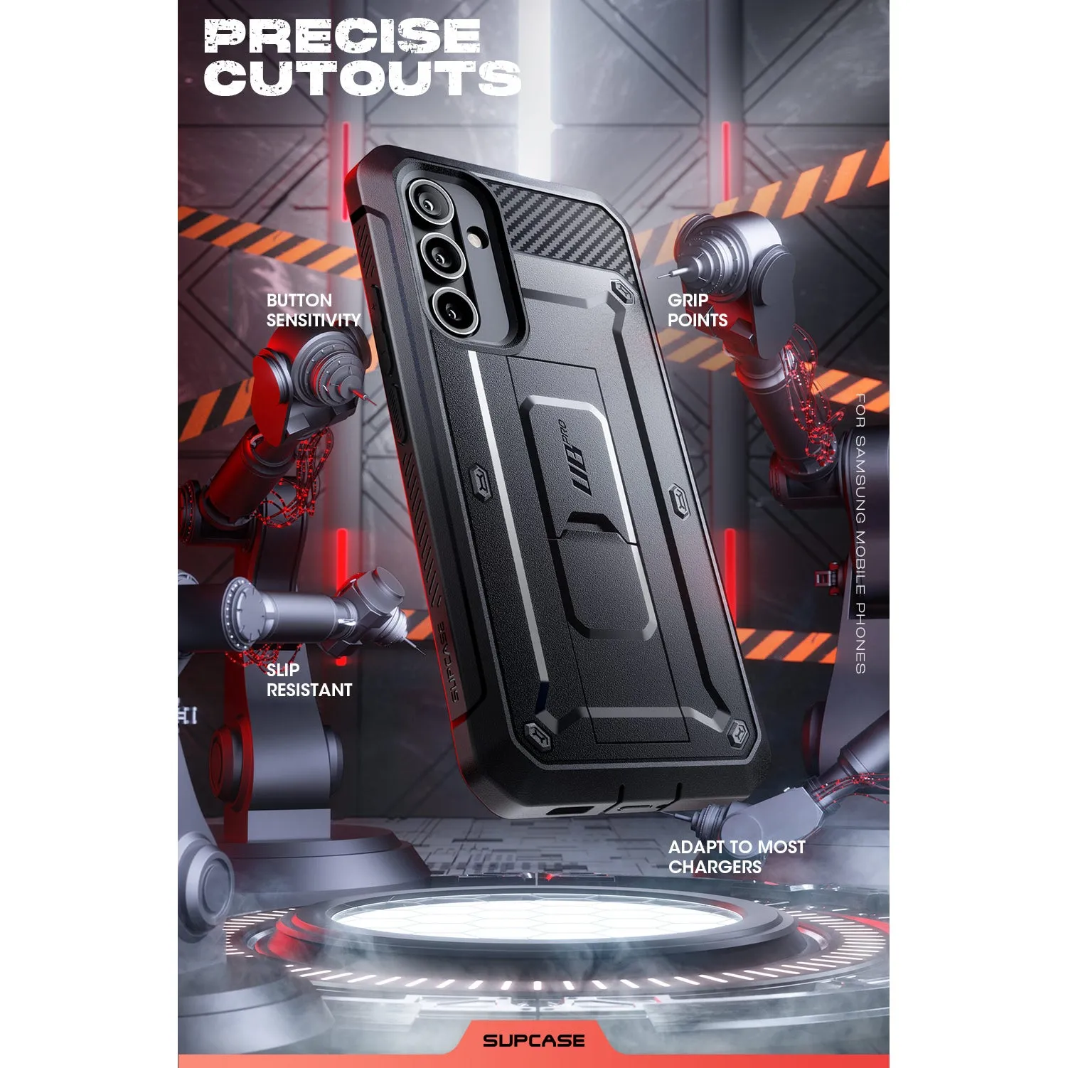 VIP Favorite Galaxy A54 Unicorn Beetle PRO Rugged Holster Case-Black  Stylish & Comfortable