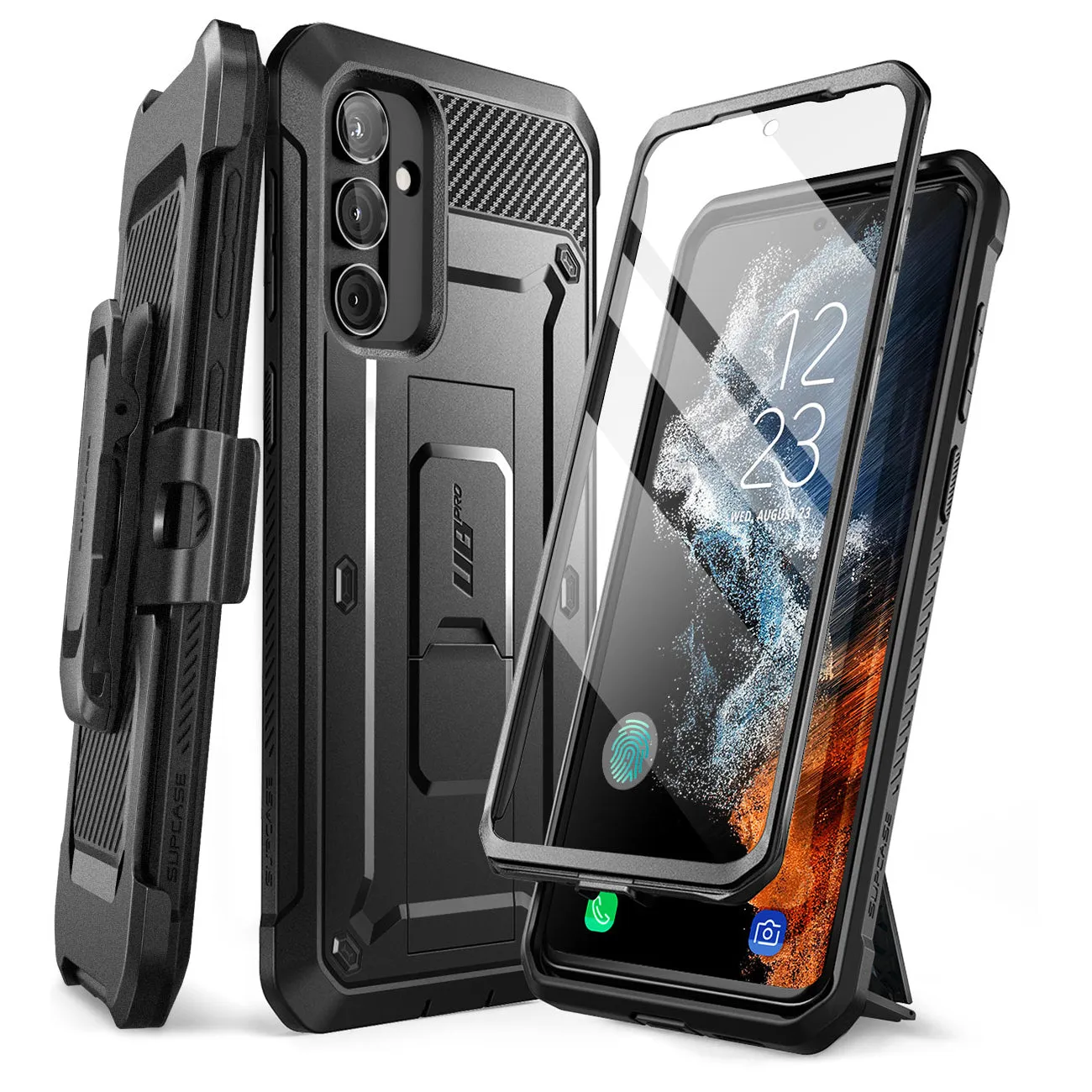 VIP Favorite Galaxy A54 Unicorn Beetle PRO Rugged Holster Case-Black  Stylish & Comfortable
