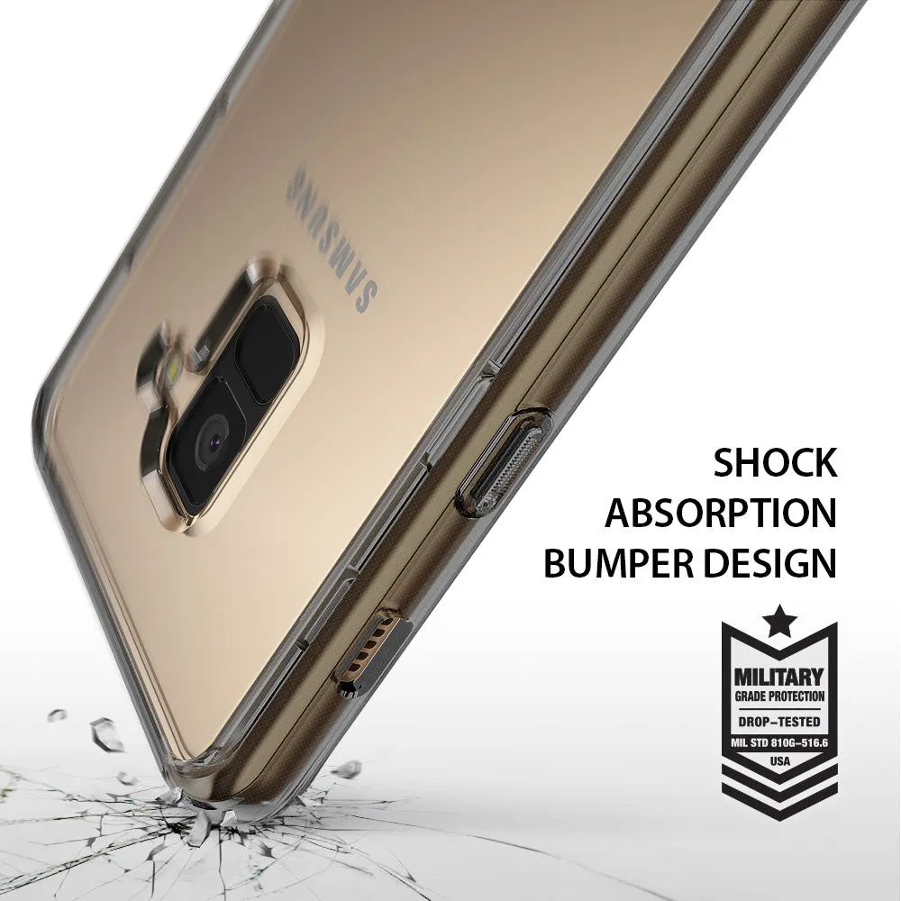 VIP Favorite Galaxy A8 Plus (2018) Case | Fusion - Smoke Black  Almost Gone!